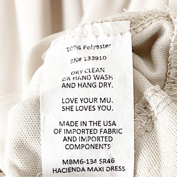 SHOW ME YOUR MUMU Hacienda Ruffle Top Side Splits Maxi Dress, Size Small - Picture 4 of 11